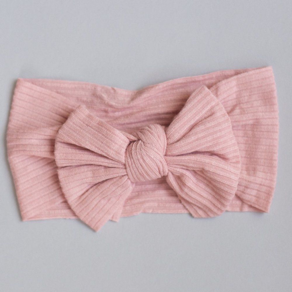 ✨2 /$15✨ Lucy Sophia Knit "Audrey" Headband-Blush✨